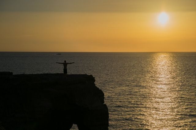 Sonnenuntergang Formentera