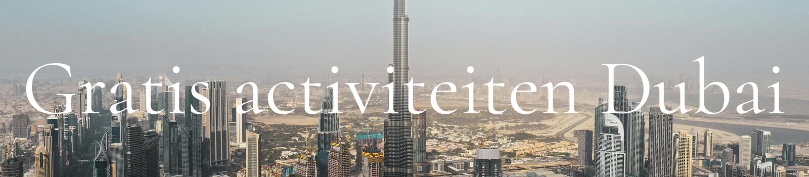 Gratis activiteiten in Dubai