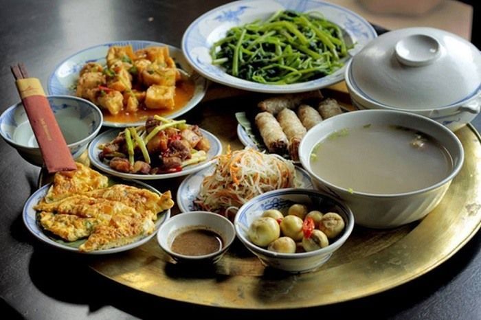 Vietnamese meal