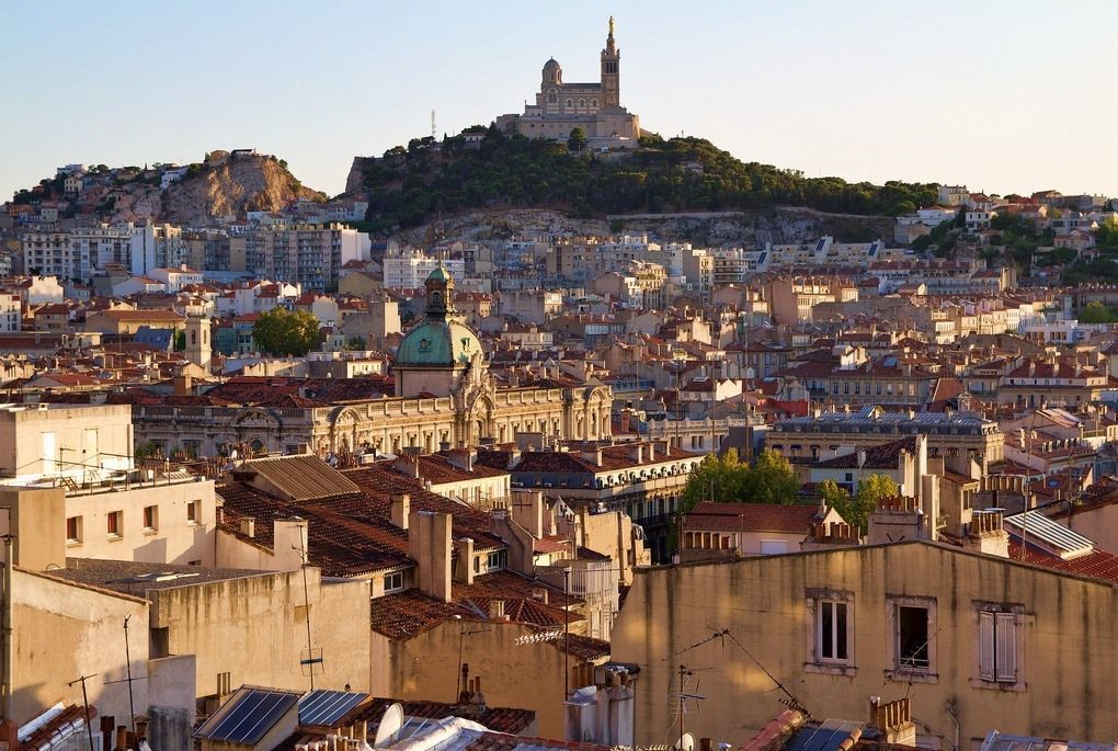 Panoramic view of Marseille
