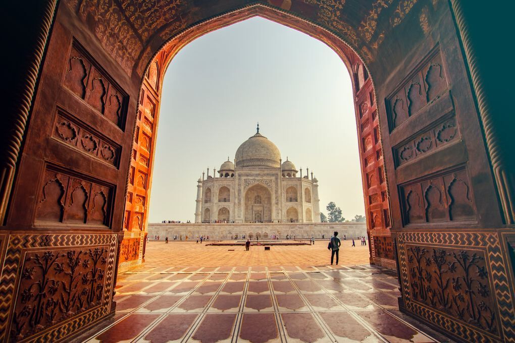 Taj Mahal Monumenti India Famosi