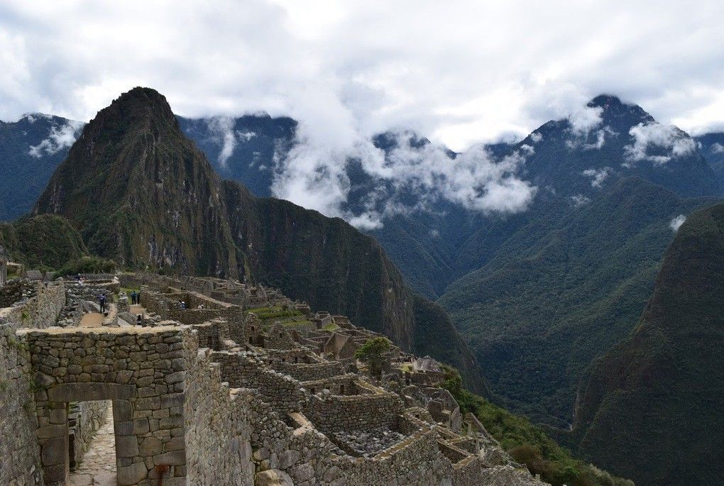 Overlooking Machu Picchu