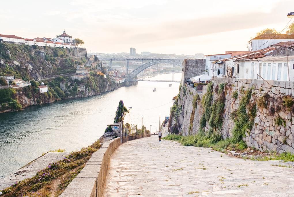 View of the river in Porto
