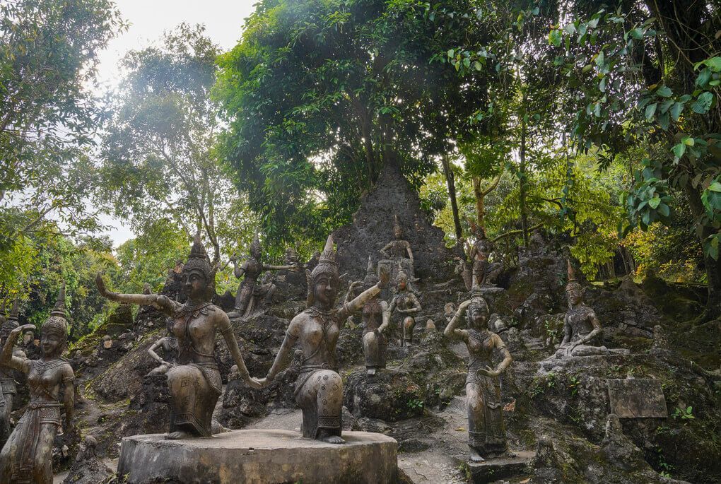 Secret buddha garden